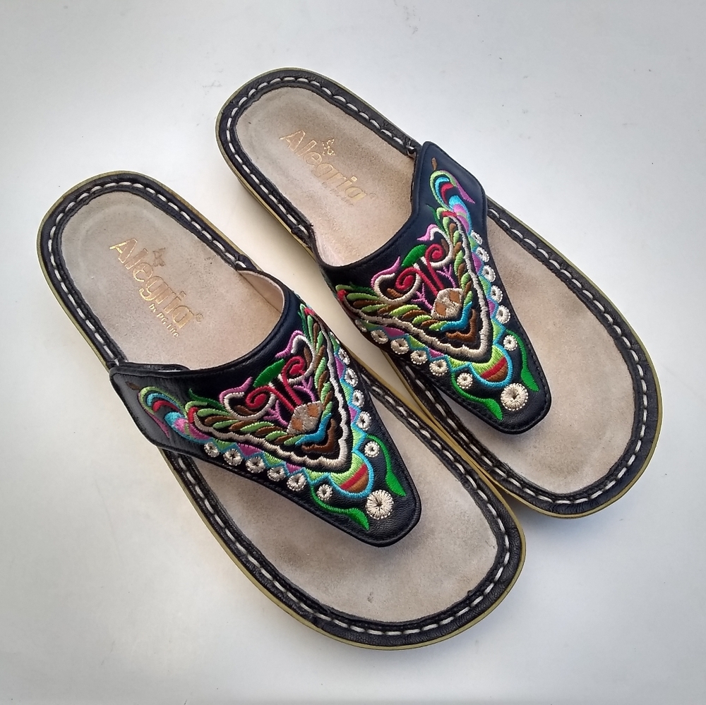 Alegria Womens size 38 Vanessa Chrysalis Black VAN-259